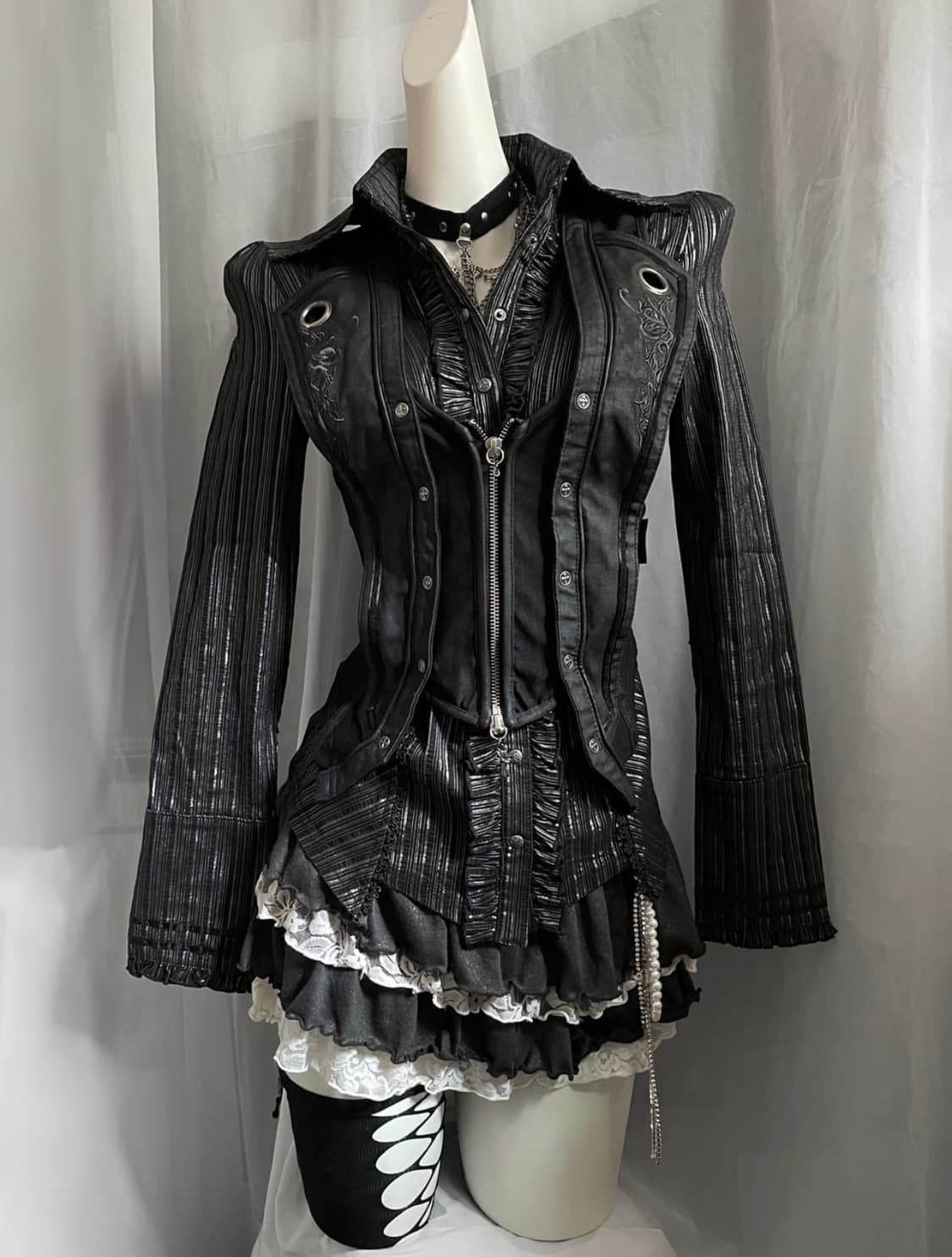 Ozzcroce ozzon 오즈온 스트라이프 셔츠 상품이미지1