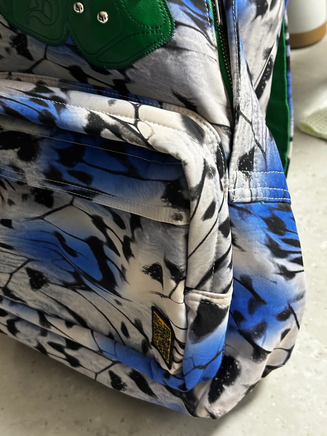 Butterfly Applique Backpack Blue 백팩 상품이미지9