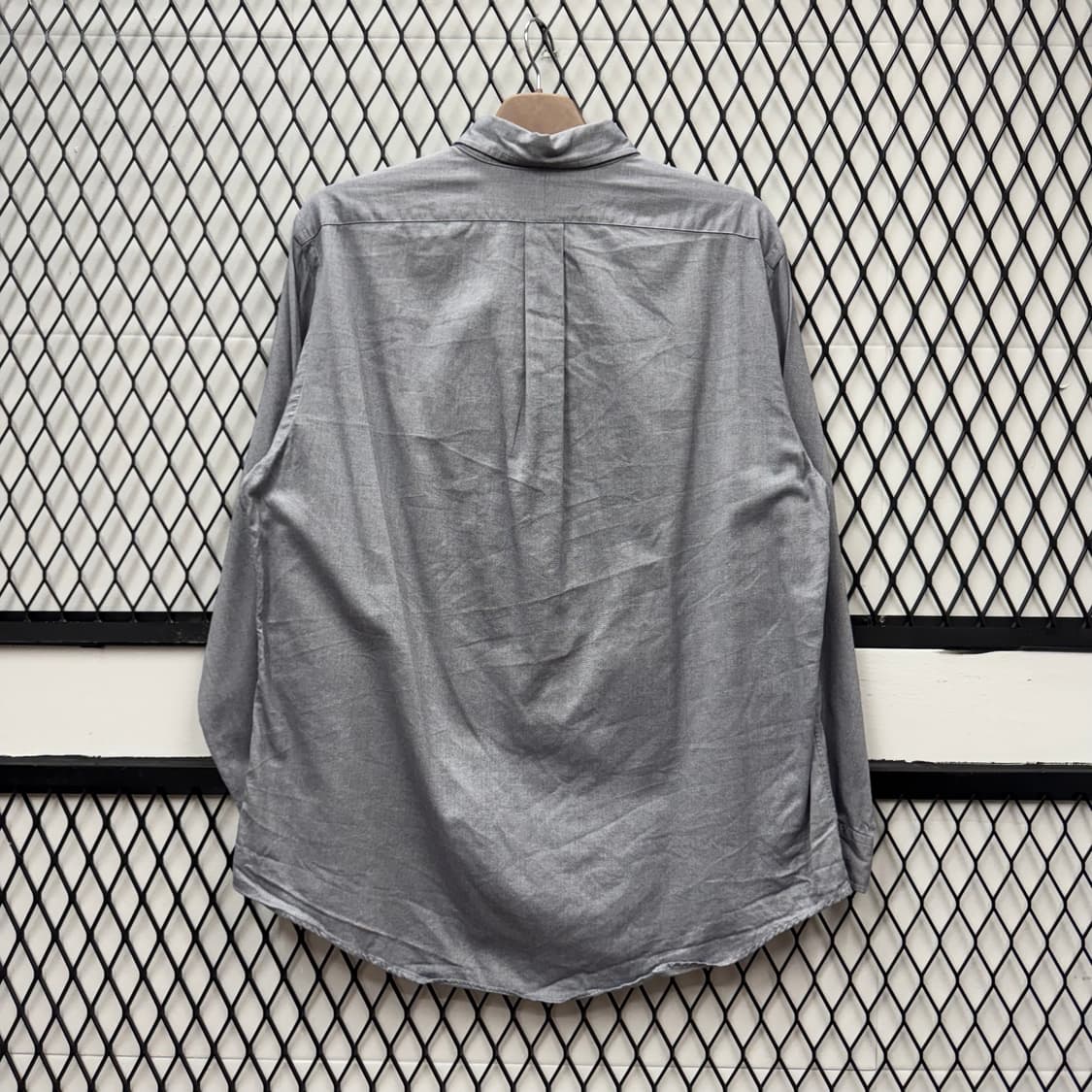 폴로 랄프로렌 솔리드 긴팔 셔츠 멀티포니 포인트 그레이 상품이미지2