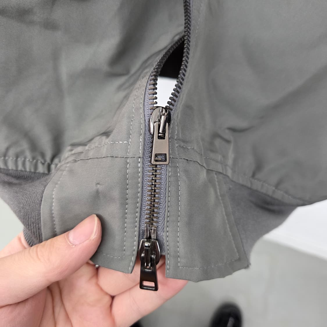 질샌더 카키 봄버 자켓 여/S 상품이미지4