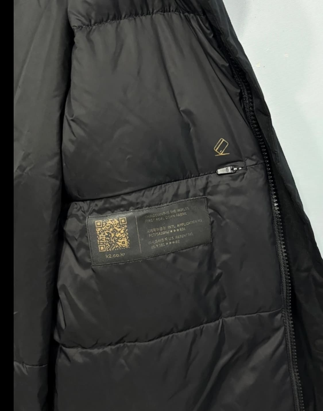 K2 롱패딩 90사이즈 여성의류 상품이미지8