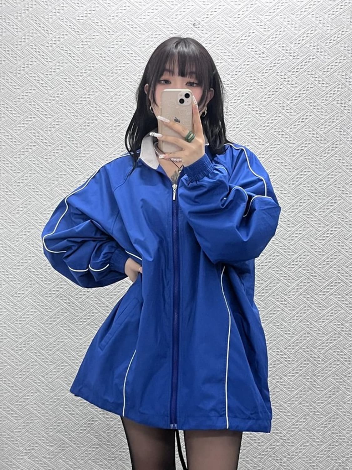 리복 올드스쿨 레트로 00's 스포티 바람막이 자켓 110 C11031 상품이미지1