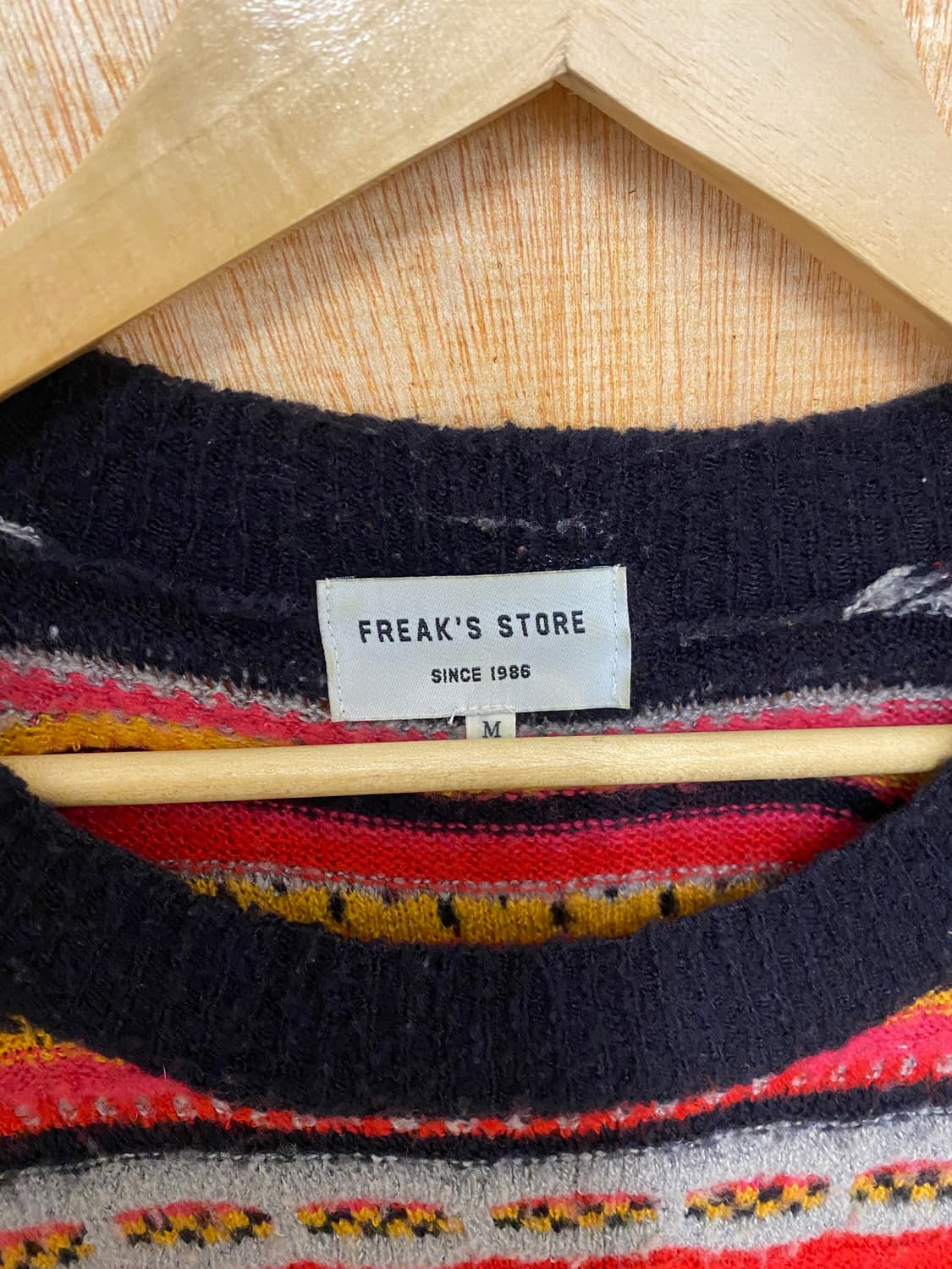 FREAK'S STORE oversize cable knit 케이블 니트 상품이미지5
