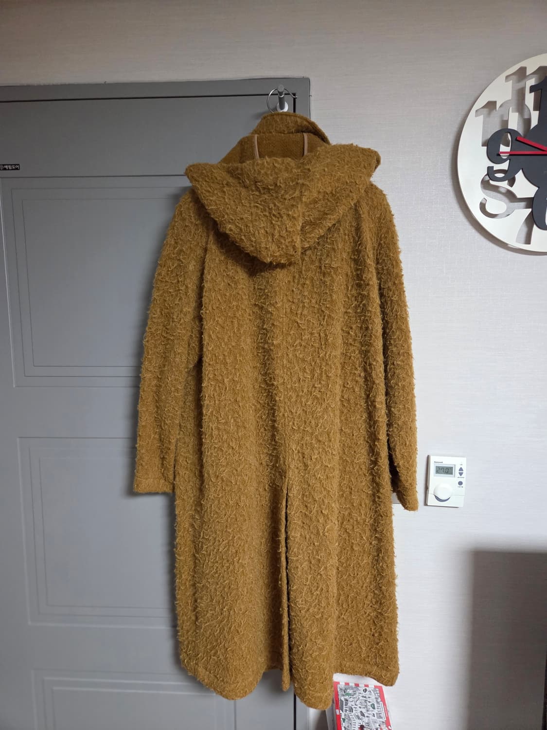 앤더슨벨 알파카 모헤어 믹스 더플코트 상품이미지4