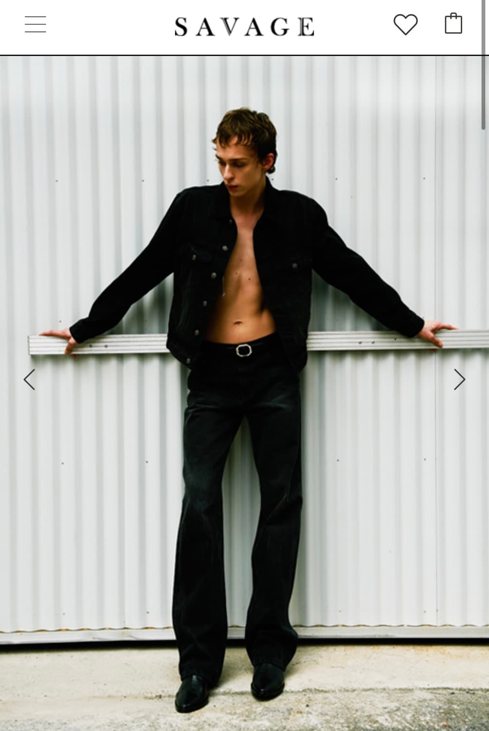 SAVAGE Denim Trucker Jacket 상품이미지4