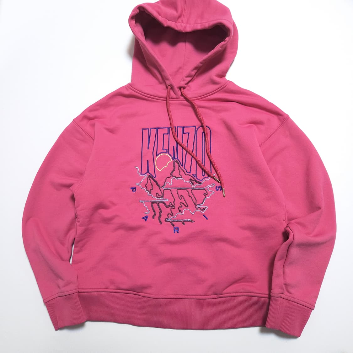 겐조 KENZO 파리스 우먼 후드 티셔츠 핑크 상품이미지2