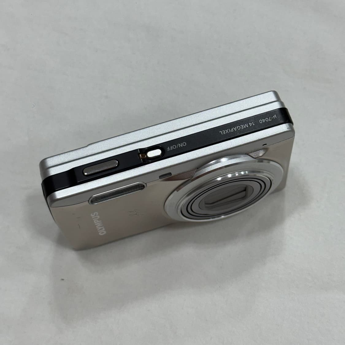 작례⭕️ 올림푸스 뮤 7040 Olympus 베이지 디카 디지털카메라 상품이미지4