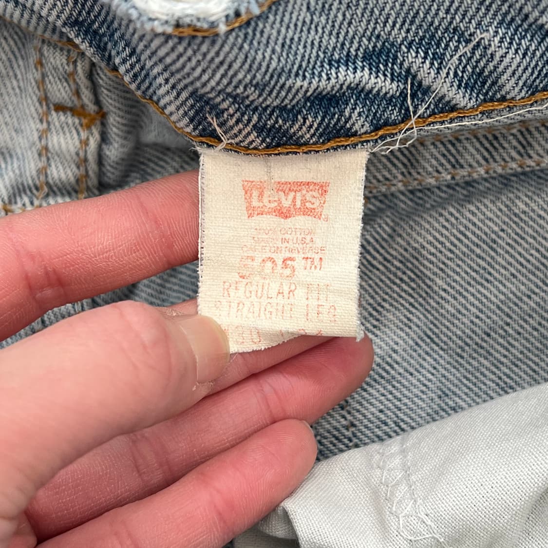 Usa리바이스 505 오렌지탭 팬츠 r2416 상품이미지7