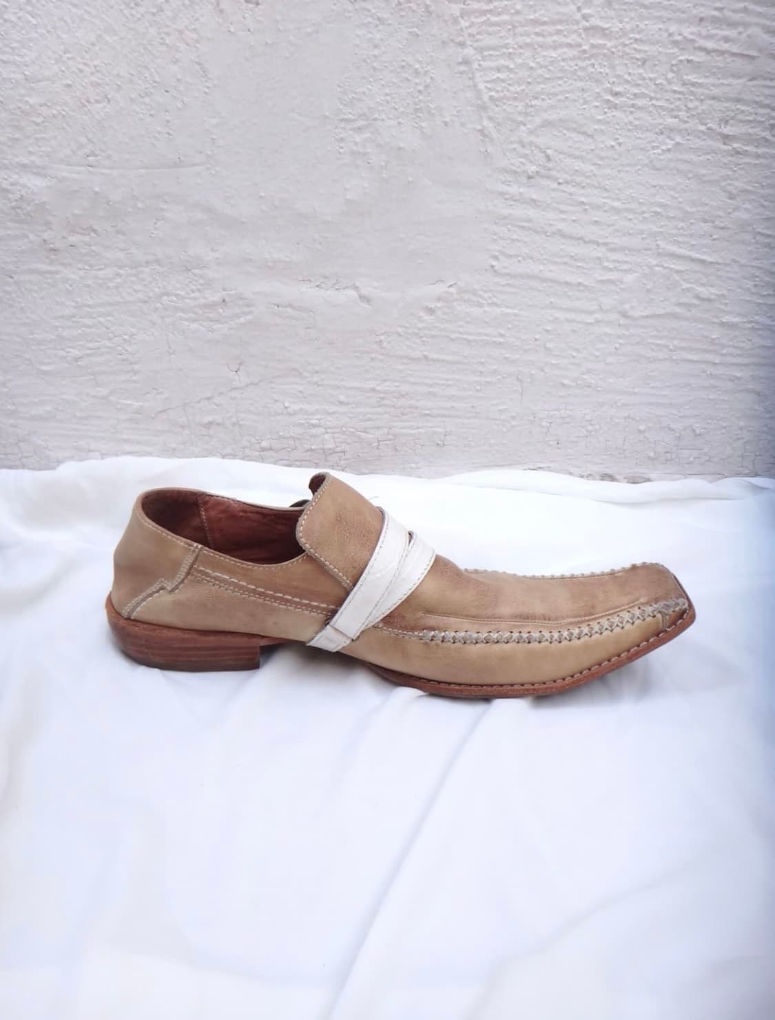 WHOOP DE DOO strap leather shoes / beige 상품이미지3