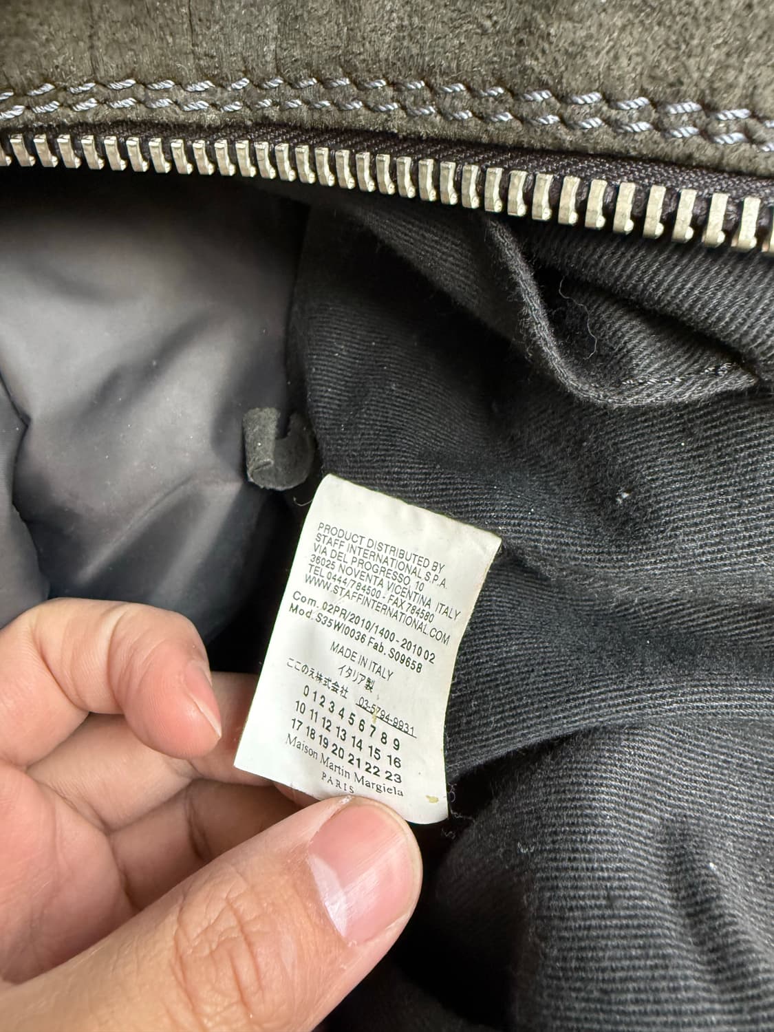 마틴 마르지엘라 아카이브 빈티지 레더 보스턴 백 상품이미지6