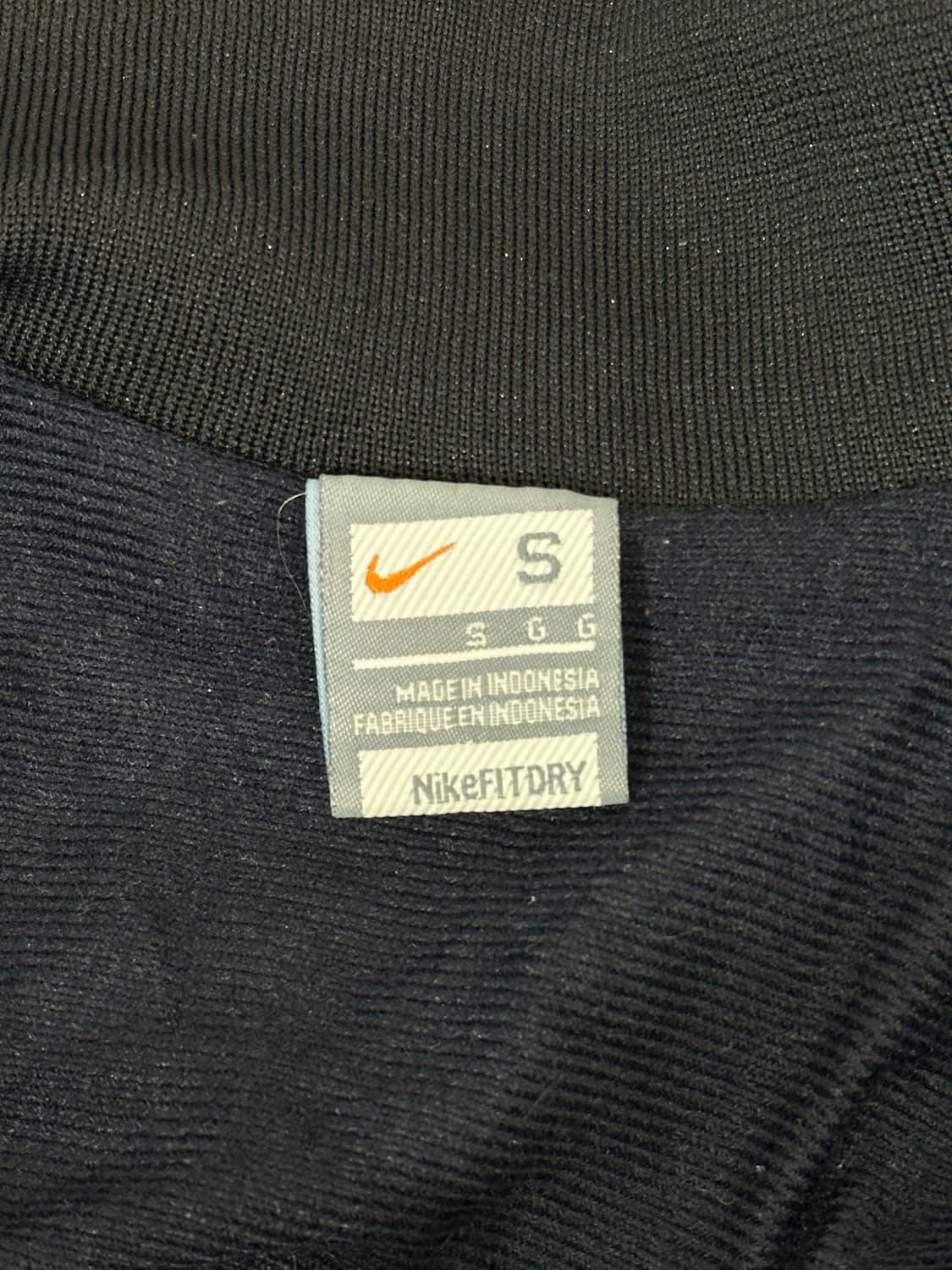 00s 나이키 네이비 퀼팅 자켓 올드스쿨 패딩 점퍼 S 상품이미지7