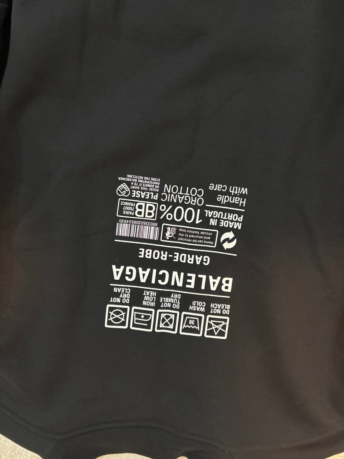 발렌시아가 맨투맨 M 상품이미지4