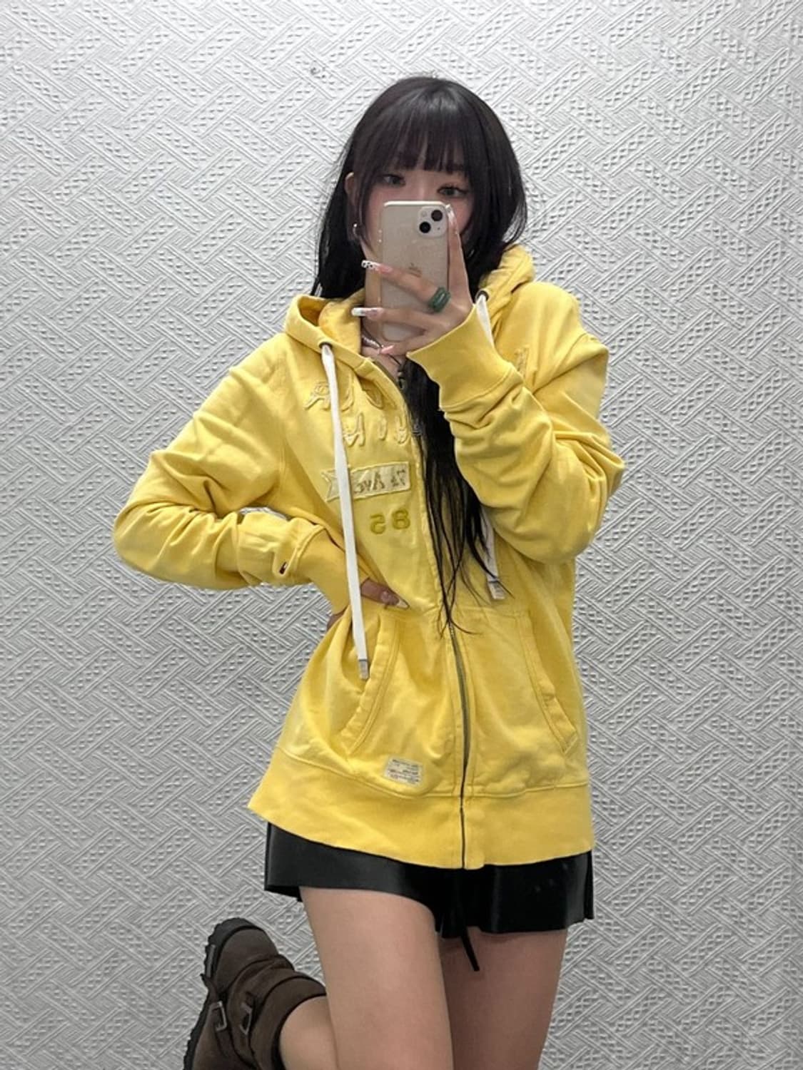 타미힐피거 Y2K 레트로 빈티지 레몬맛 후드집업 L C11198 상품이미지1
