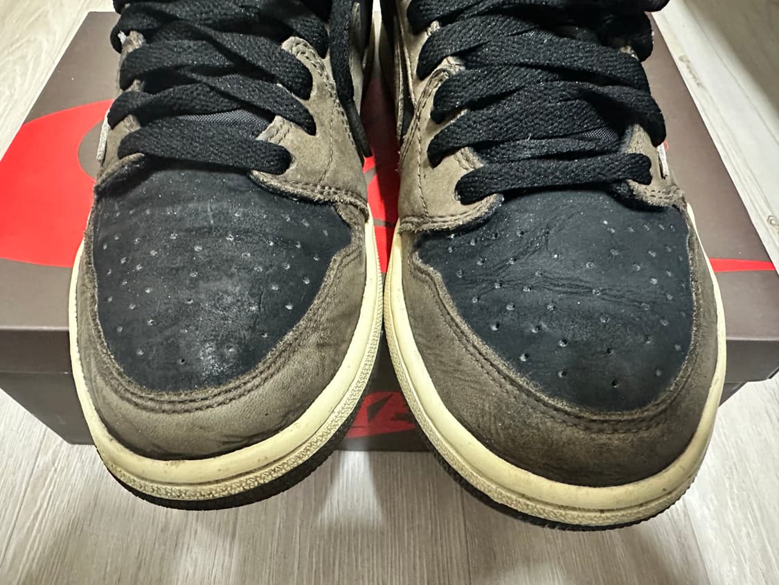 조던 1 x 트래비스 스캇 레트로 로우 OG SP 모카 270 상품이미지2