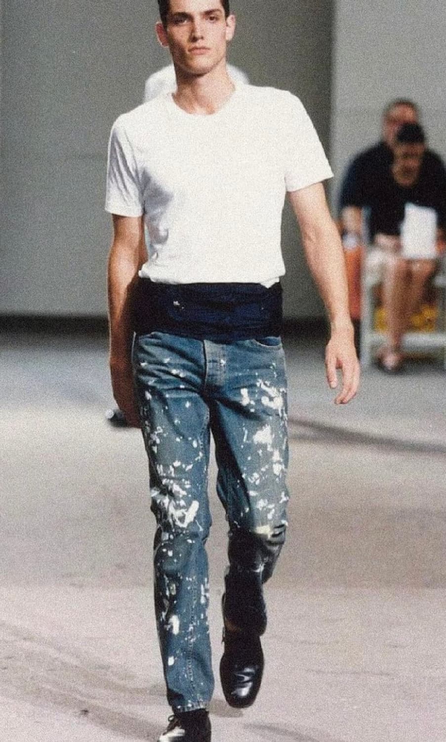 Helmut lang archive leather belt 상품이미지1