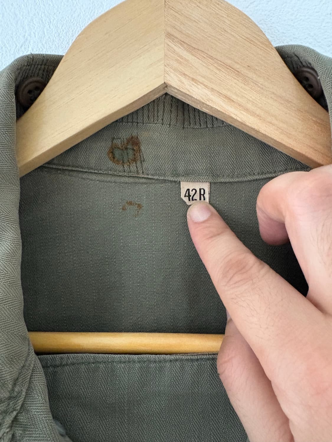 Rare!!  40's U.S Army M-43 HBT Jacket. 상품이미지3