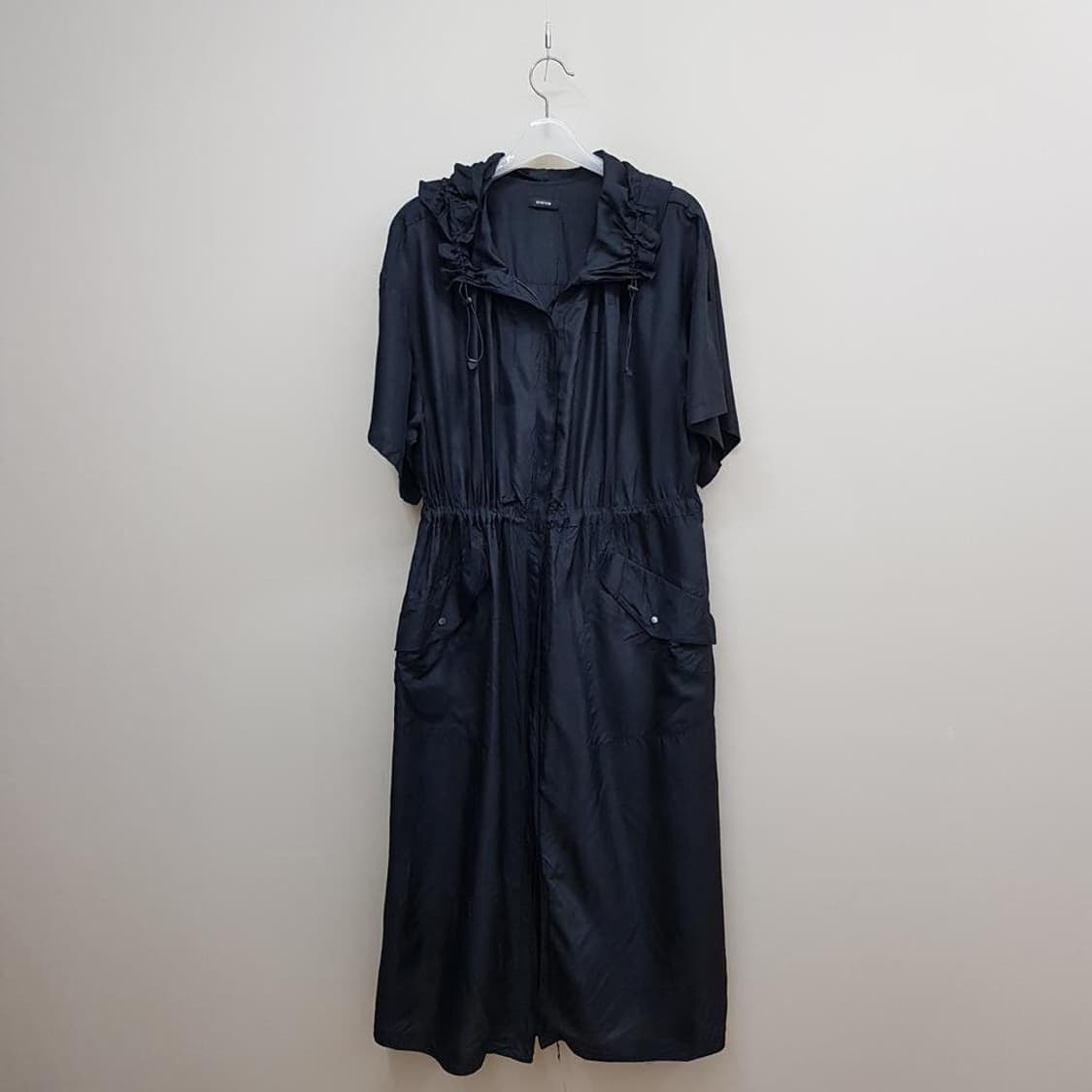 한섬 시스템 2021 후드 스트링 원피스 82-94-160사이즈 상품이미지1