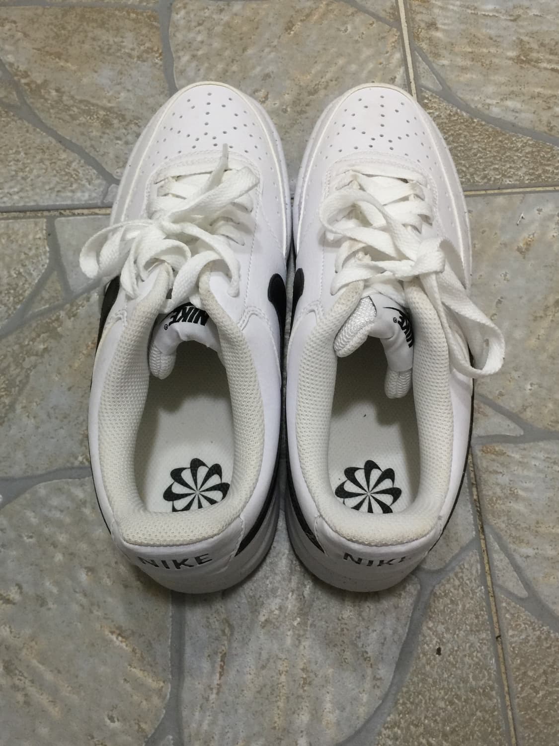 나이키 코트 비전 로우 넥스트 네이쳐 화이트 블랙 상품이미지2