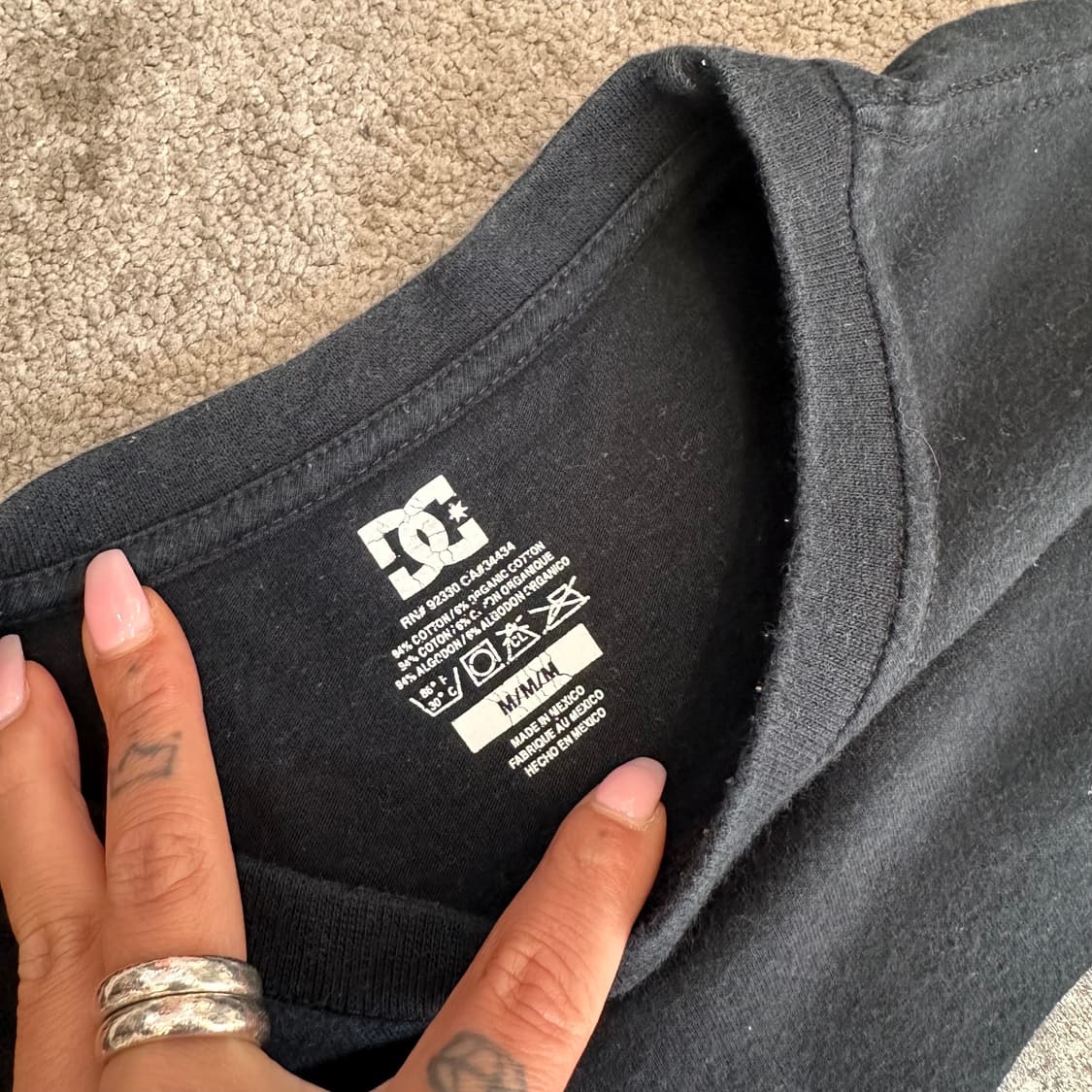 DC SHOES 디씨슈즈 빈티지 로고 티셔츠 상품이미지3