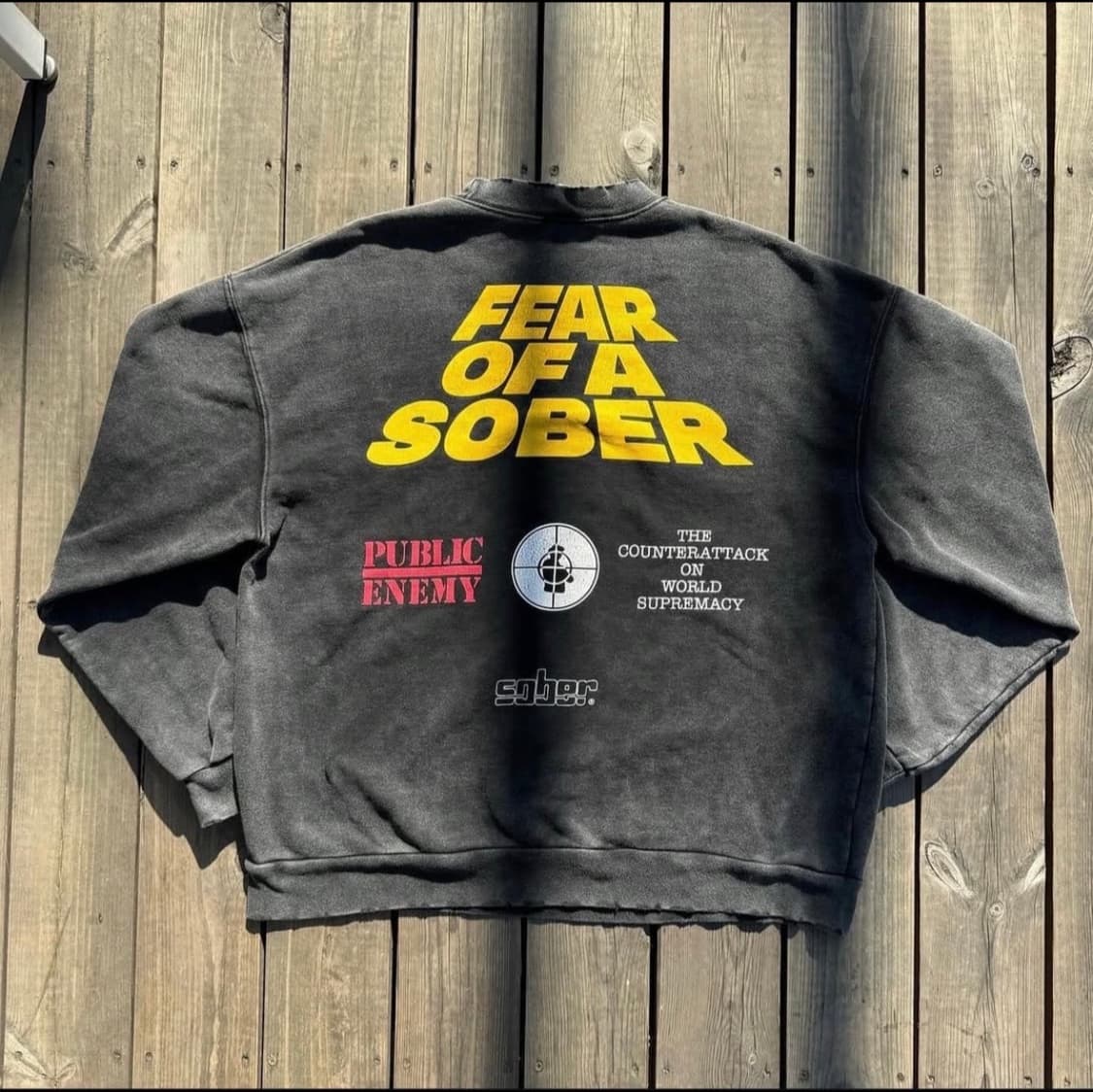 Sober OG 굿즈 public enemy 스웻 상품이미지2