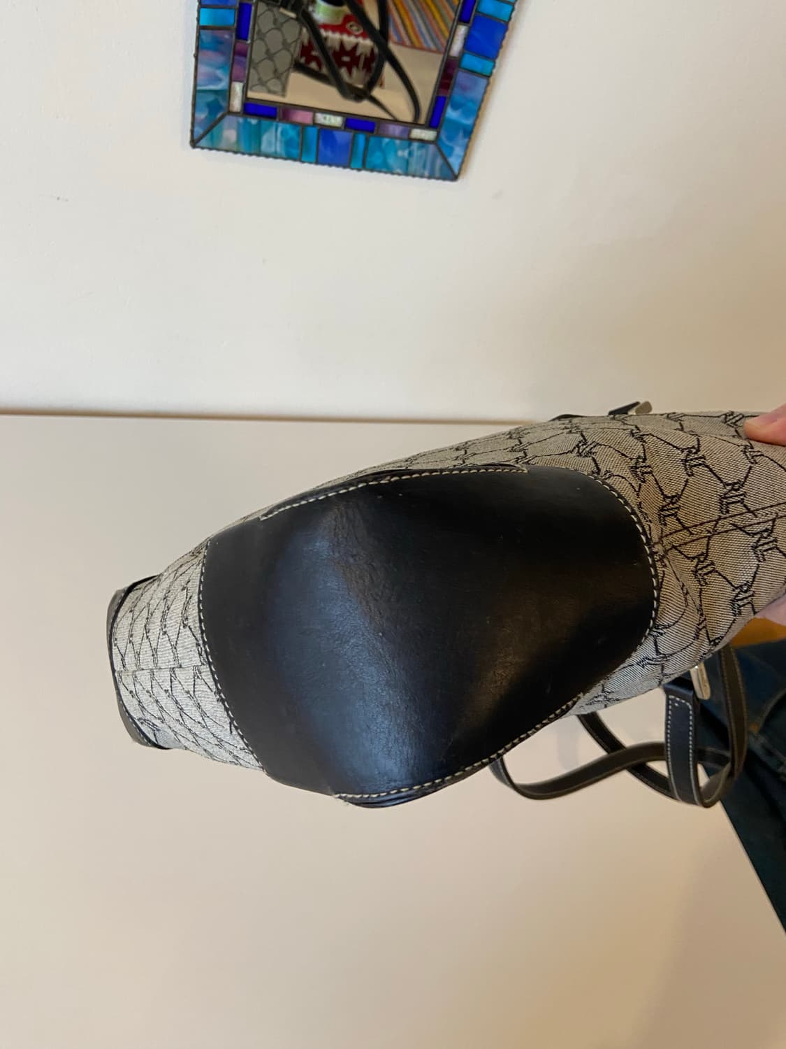 랄프로렌 모노그램 캔버스 토트백 상품이미지5