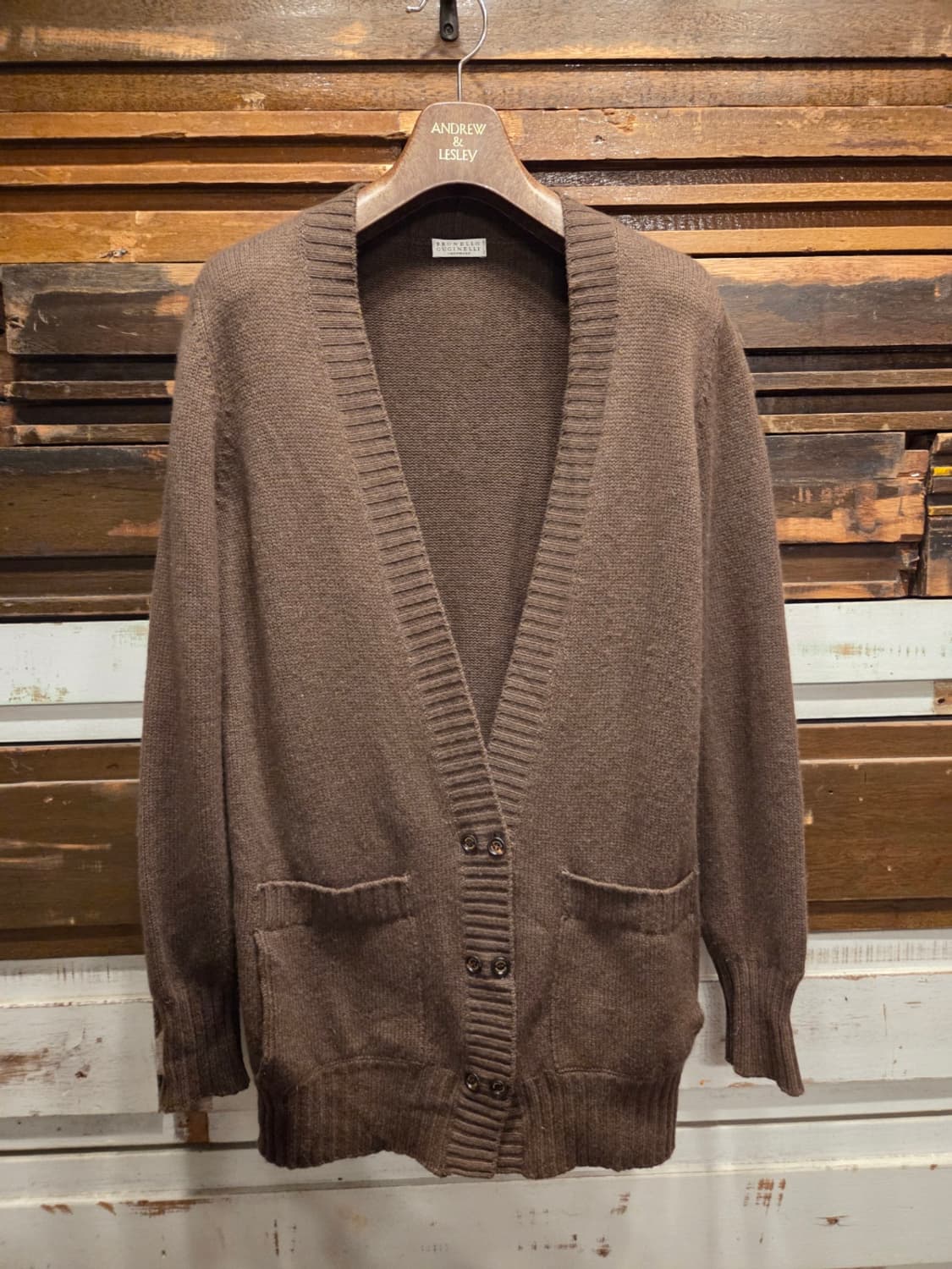 브루넬로 쿠치넬리 캐시미어 가디건 상품이미지9