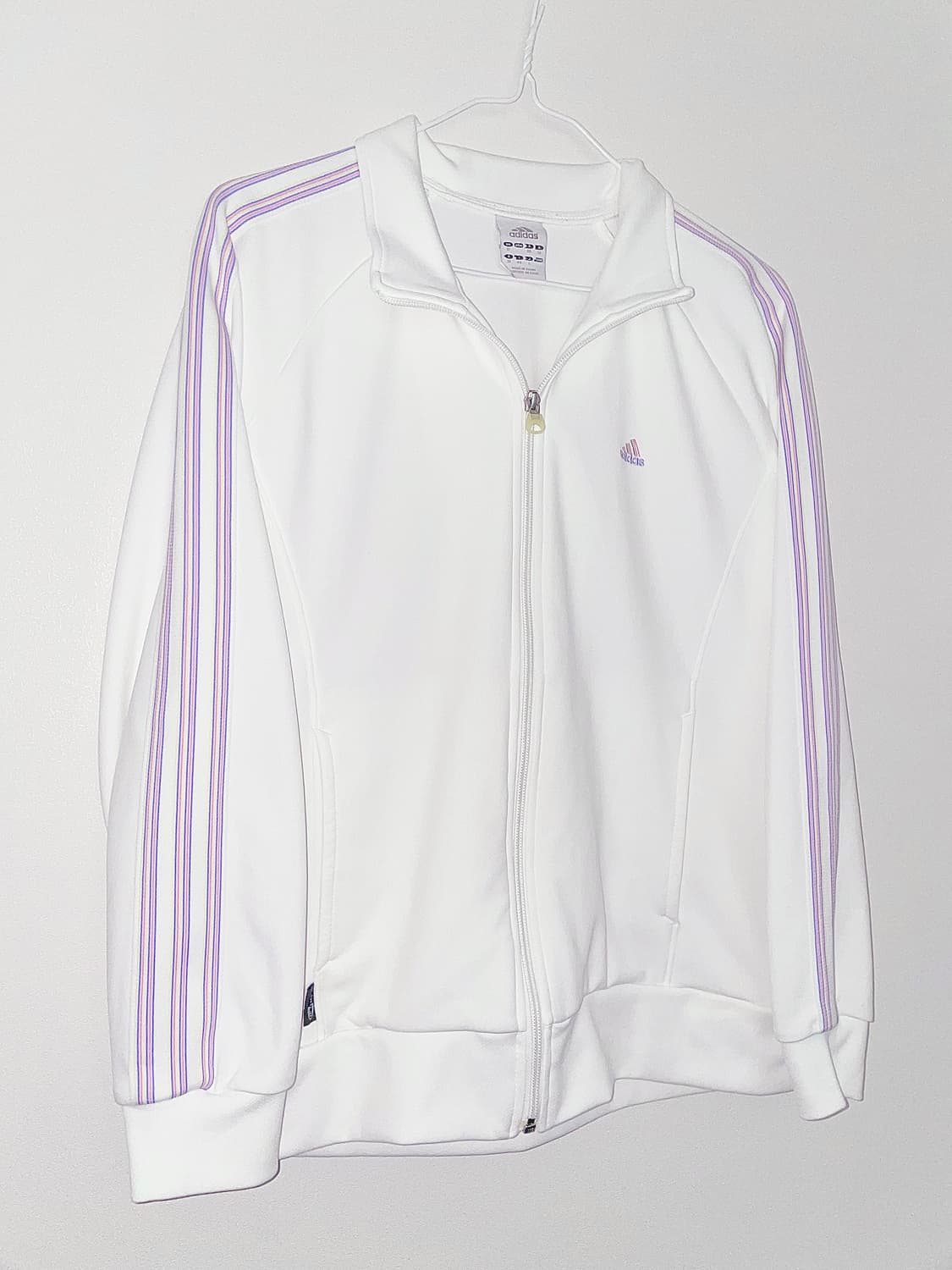 아디다스 져지 흰핑 연보라 화이트 빈티지 상품이미지2