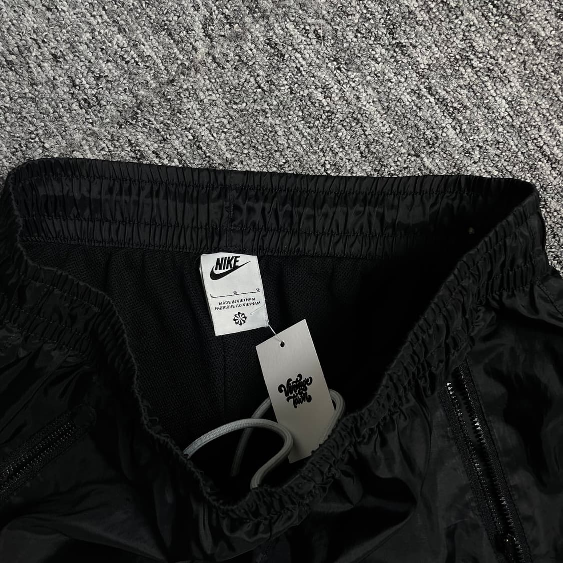나이키 퓨추라 블랙 우븐 나일론 트랙팬츠 o 2511 상품이미지4