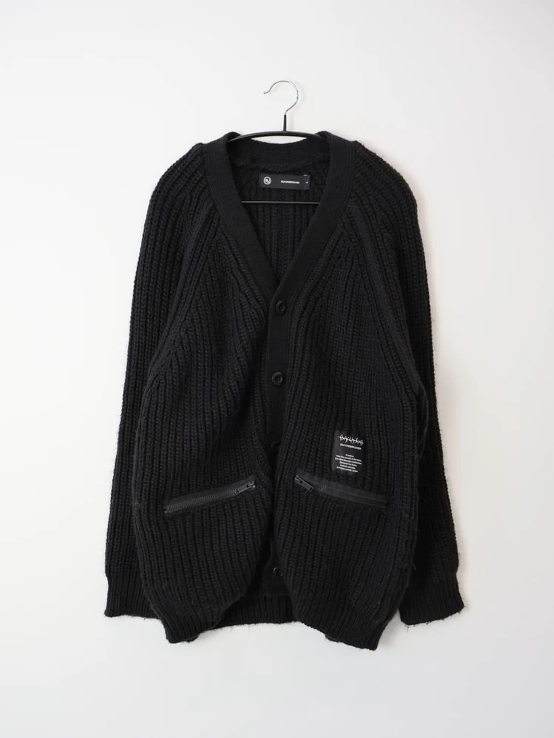 GU x UNDERCOVER Black Knit Cardigan 상품이미지4