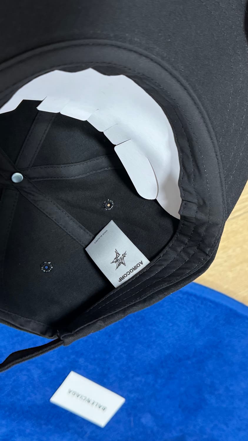 아오이로 6패널 본 볼캡 상품이미지2