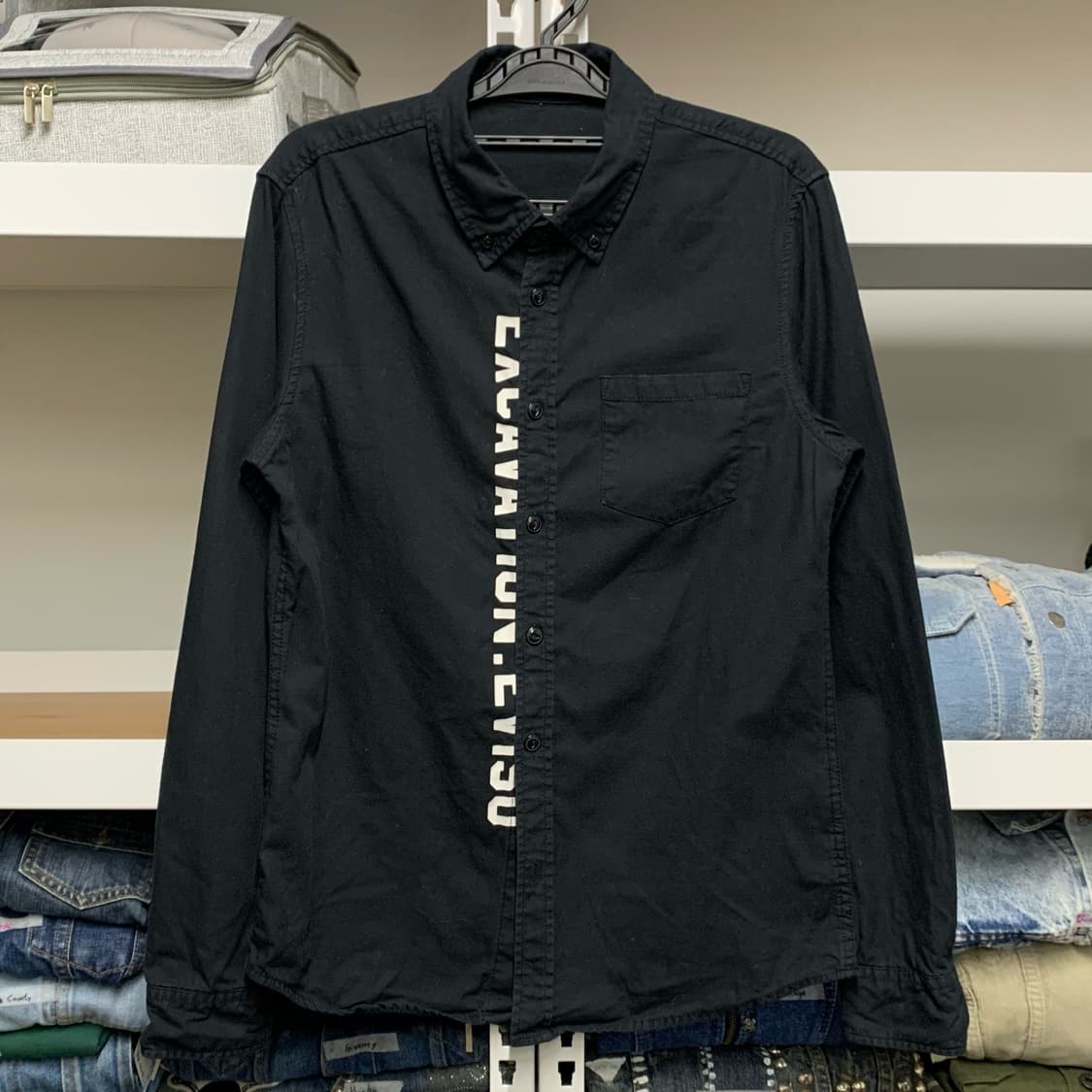 [M] 에비수 프린팅  셔츠 상품이미지2