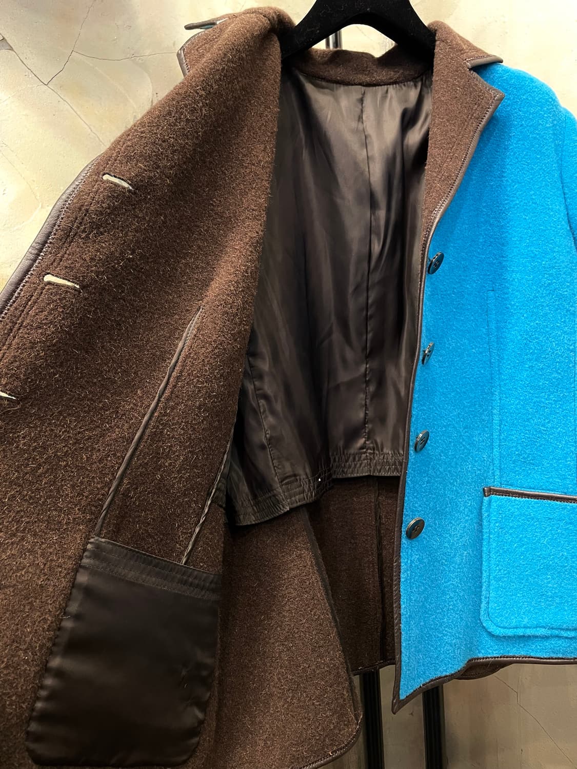 정품))77~88 이따리아나 울, 알파카 자켓 상품이미지8