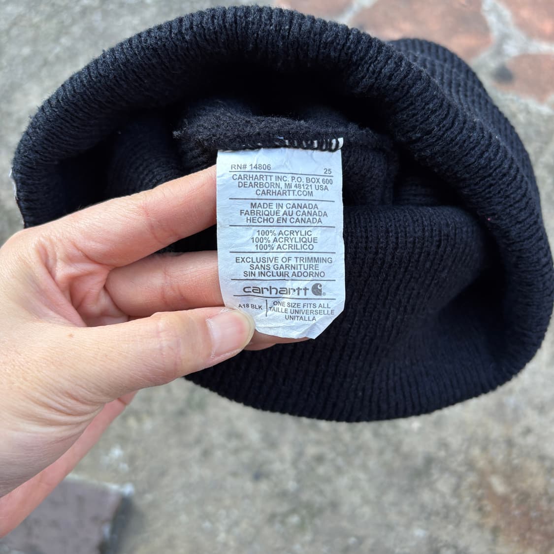 Carhartt 칼하트 비니 모자 상품이미지3