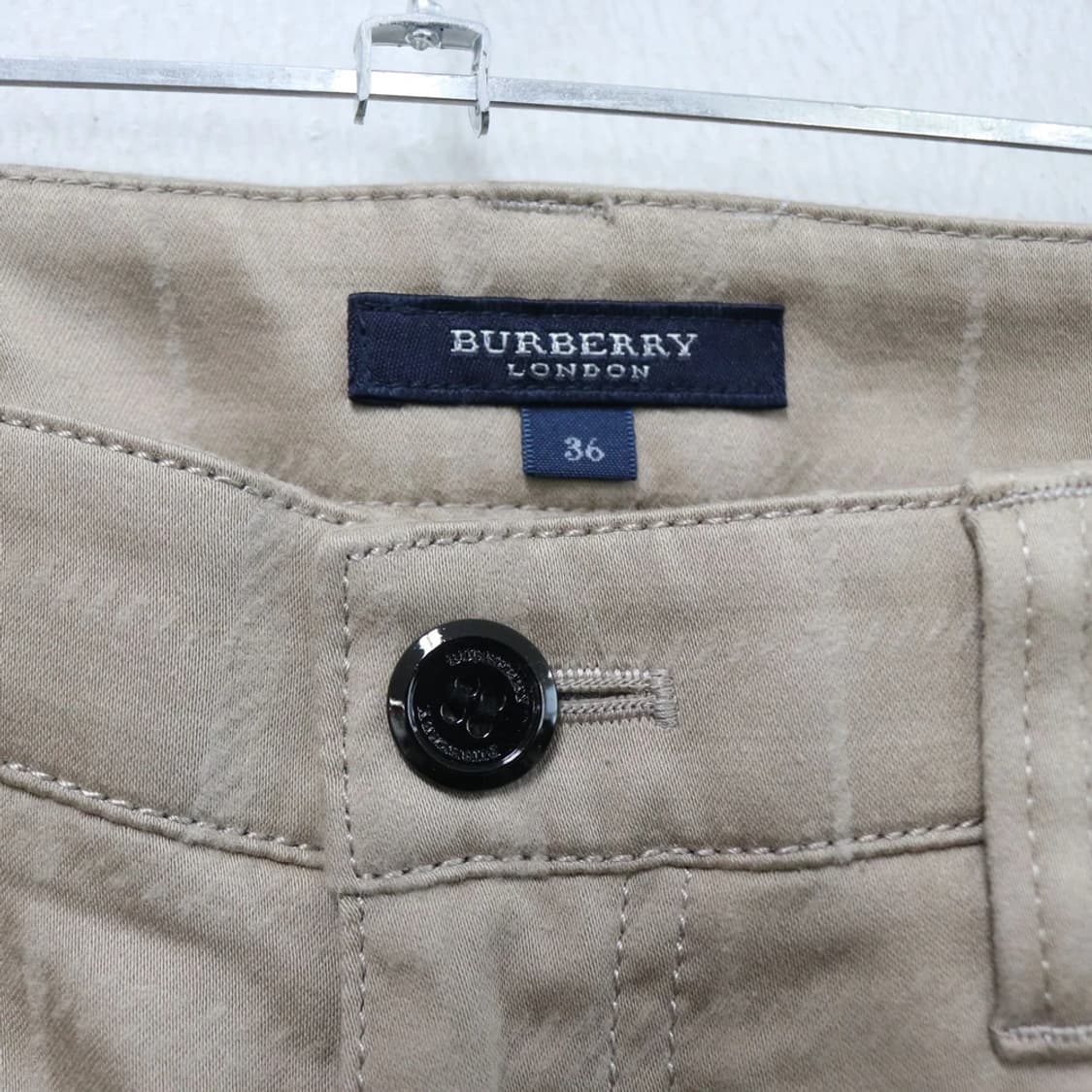 버버리 런던 체크 그라데이션 코튼 팬츠 61822 상품이미지9