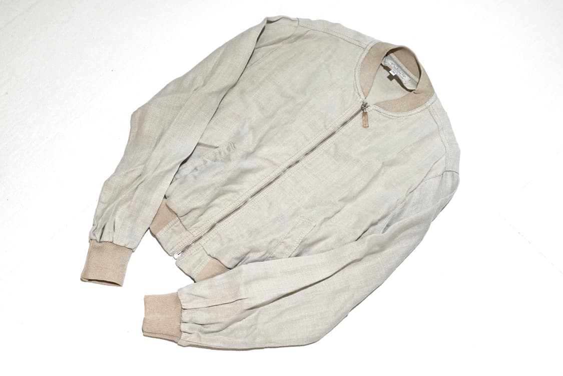 Armani jeans 90s linen bomber 상품이미지1