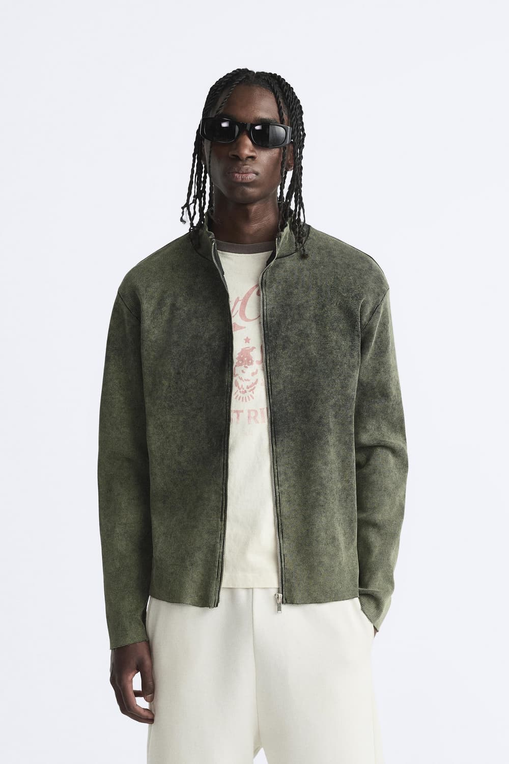 자라 리브드 자켓 구합니다  상품이미지1