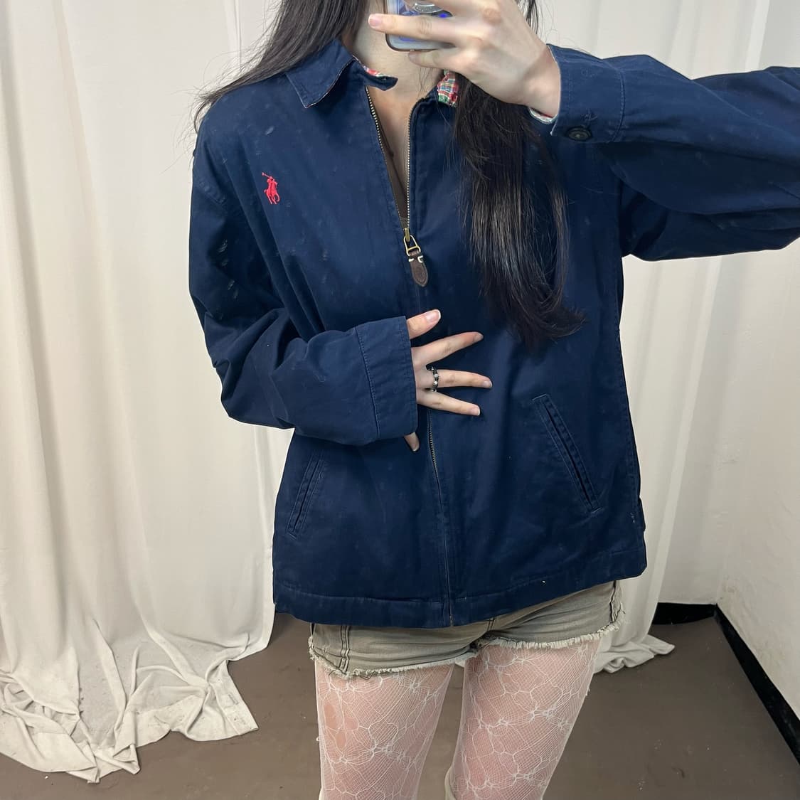 Polo Ralph Lauren navy blouson 상품이미지3