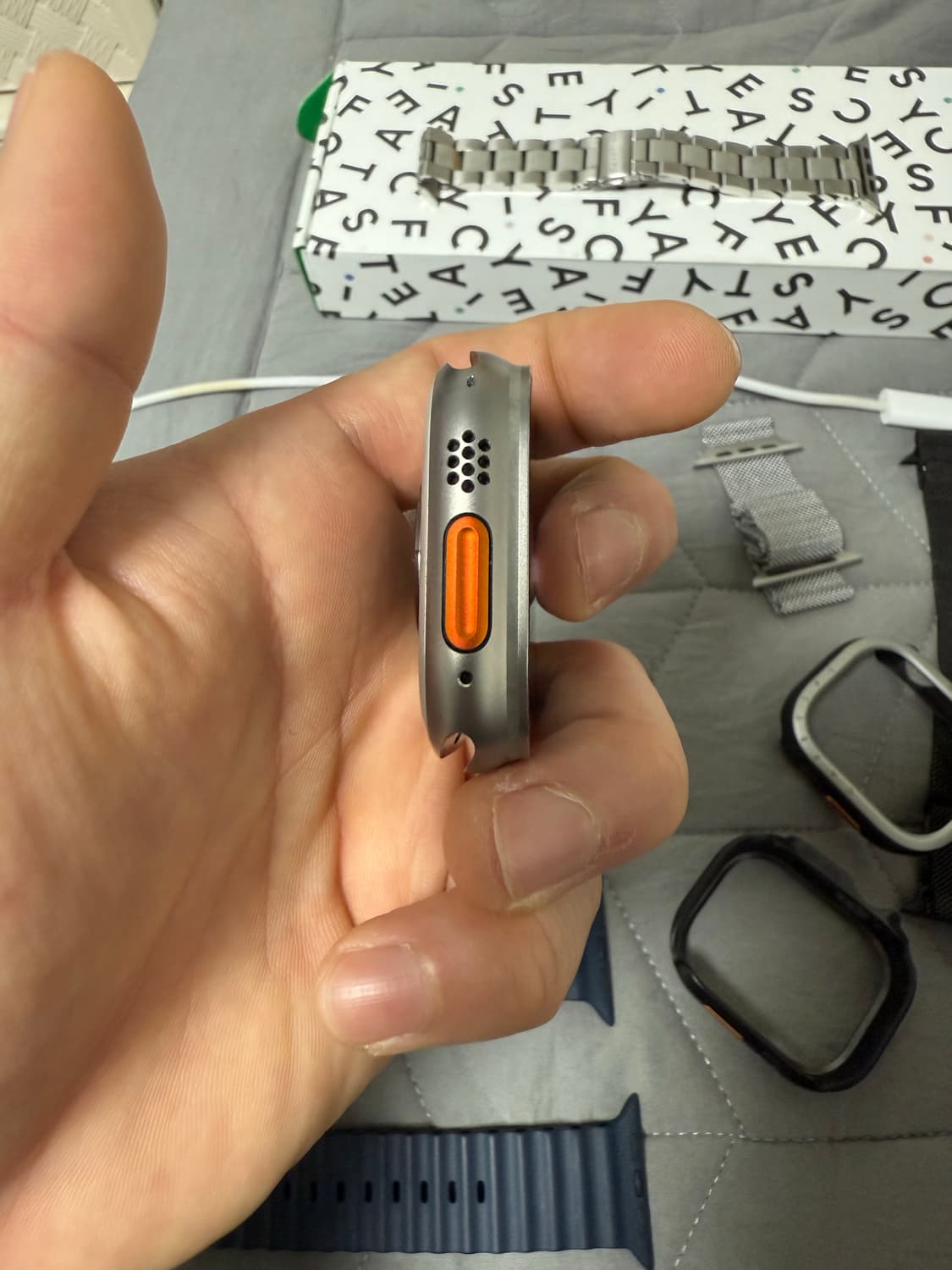 애플워치 울트라2 +케이스티파이 스트랩 케이스 상품이미지9