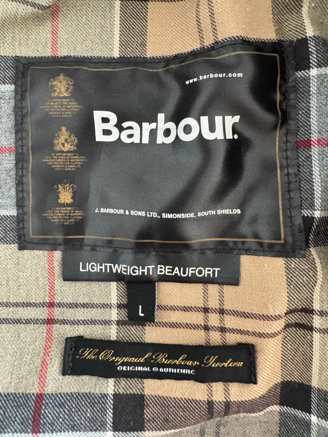 바버 뷰포트 라이트 베이지 자켓 상품이미지3