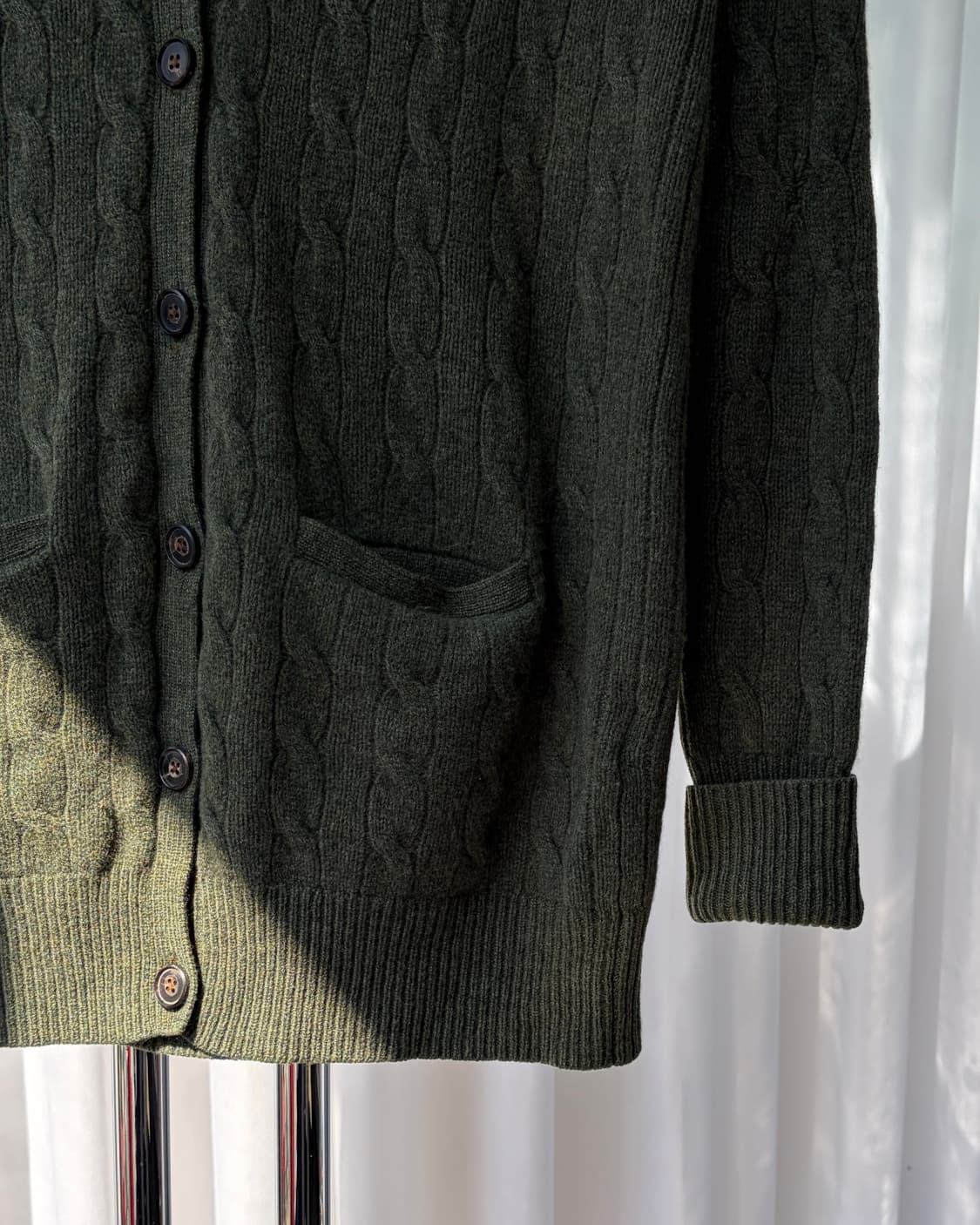 [M]폴로 랄프로렌 캐시미어 여성 케이블 니트 가디건 상품이미지5