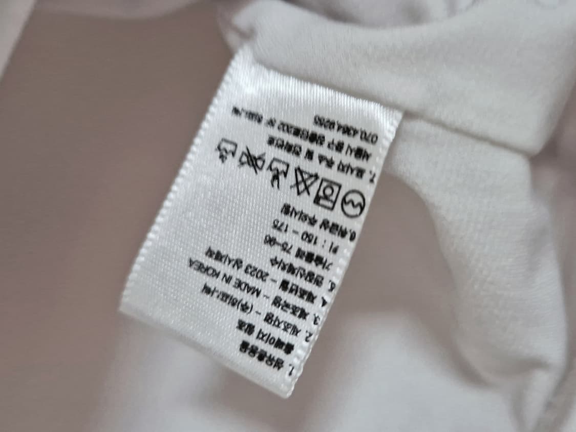 히프나틱 자체제작 두줄 크롭 나시 이너웨어 화이트 상품이미지5