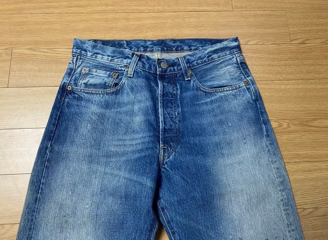 (30 미착용) LVC 66501 대미지 가공 데님 / 66전기 리바이스 상품이미지6