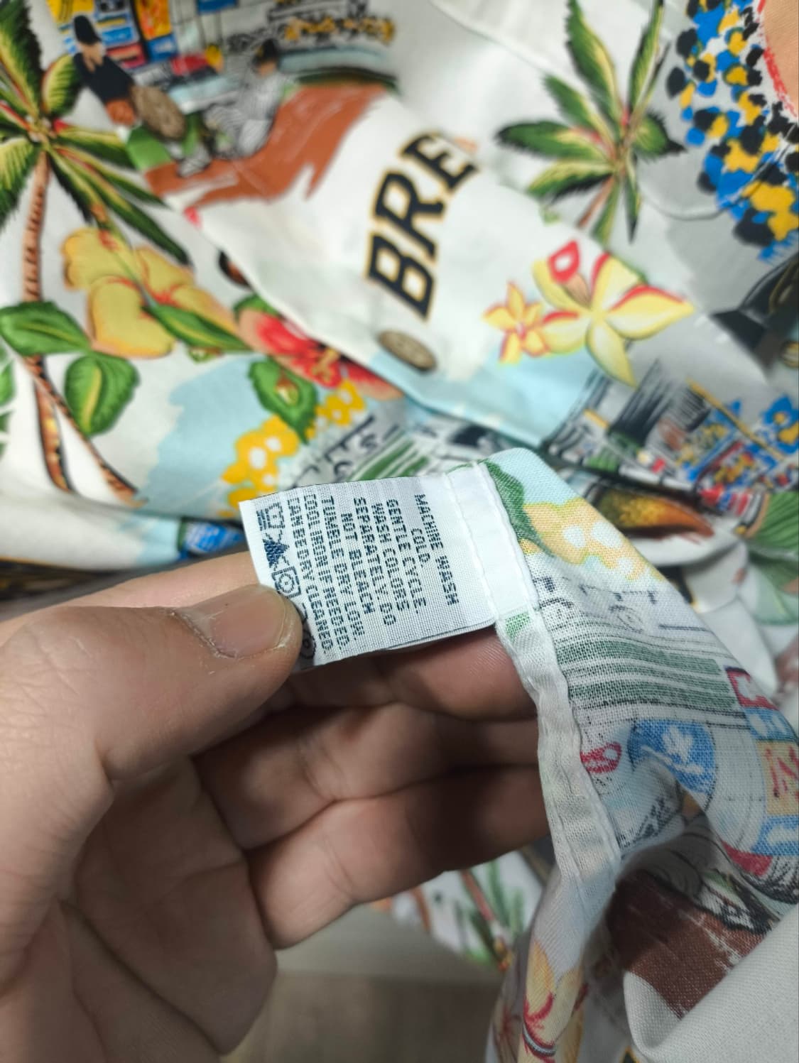 새거 M~2XL 레인스푸너 x MLB 밀워키 하와이안 셔츠 상품이미지10