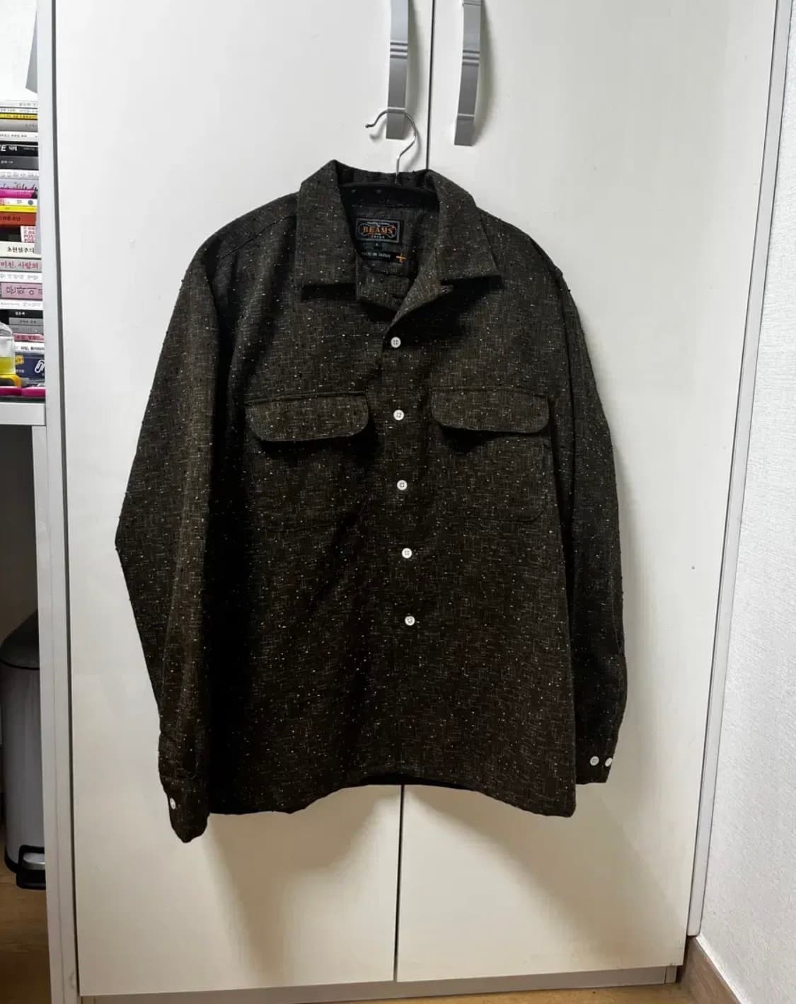 빔즈 플러스 올리브 셔츠 상품이미지1