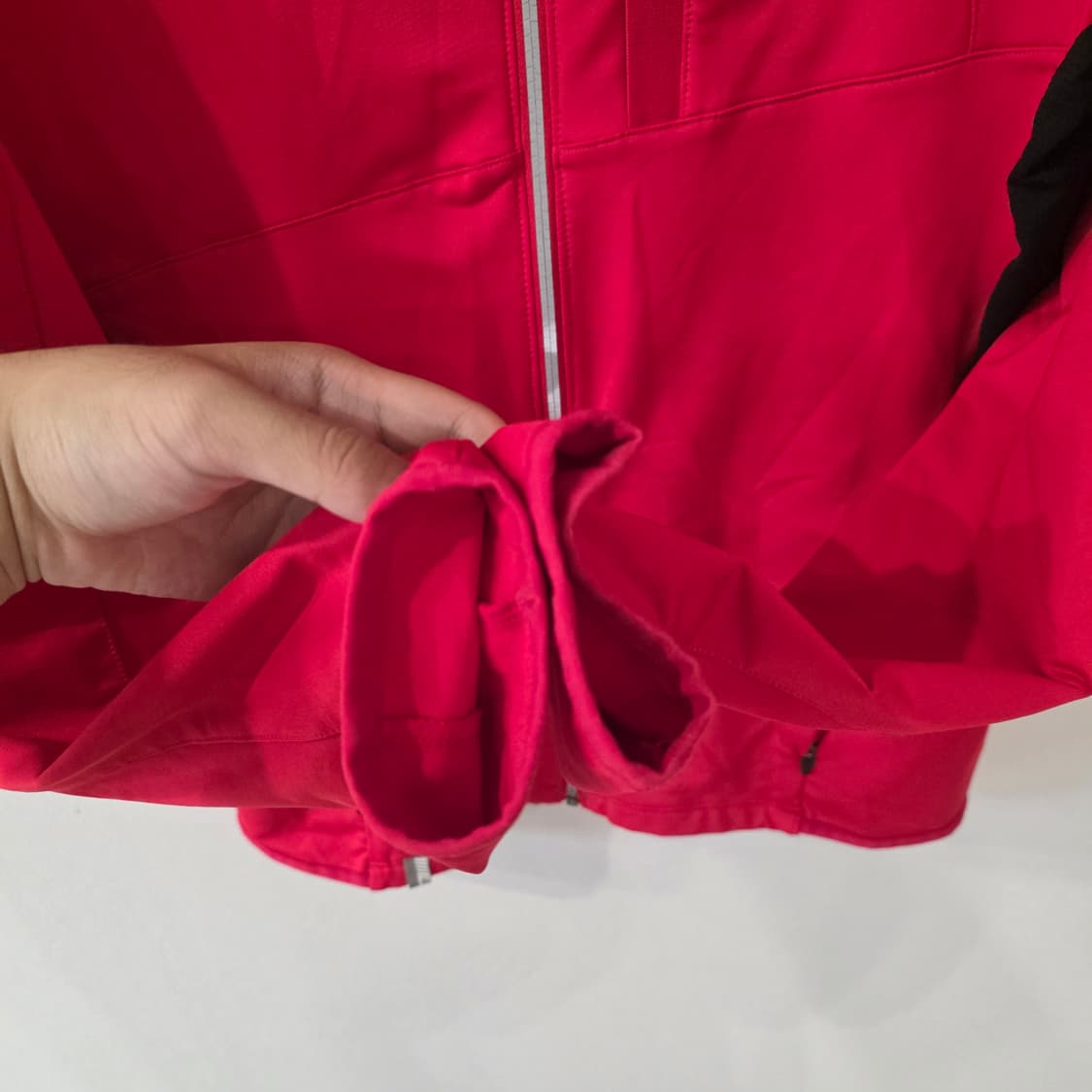 뉴발란스 집업 자켓 레드 S 상품이미지2