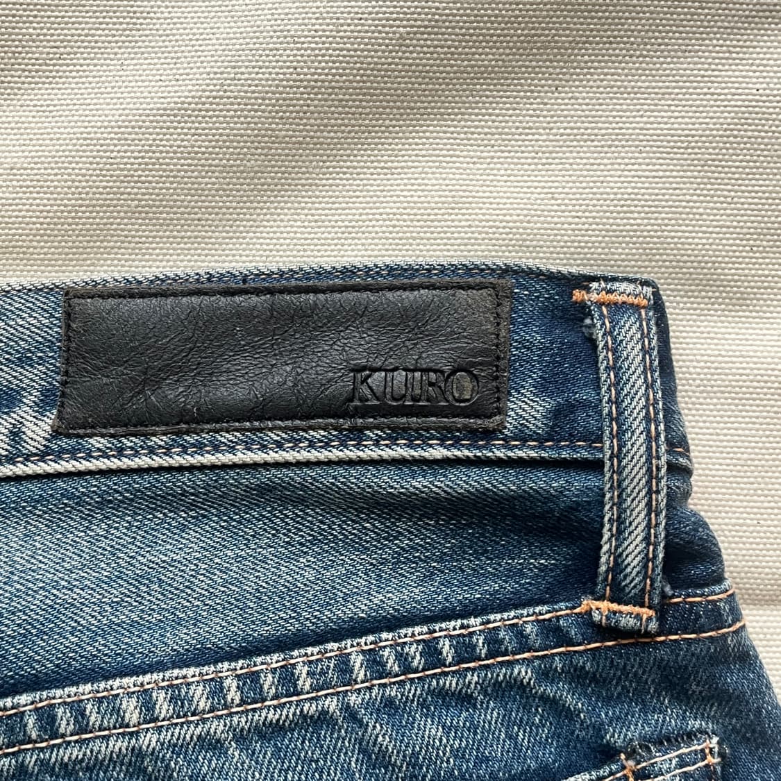 Kuro aulick Denim pants (~31) 상품이미지6