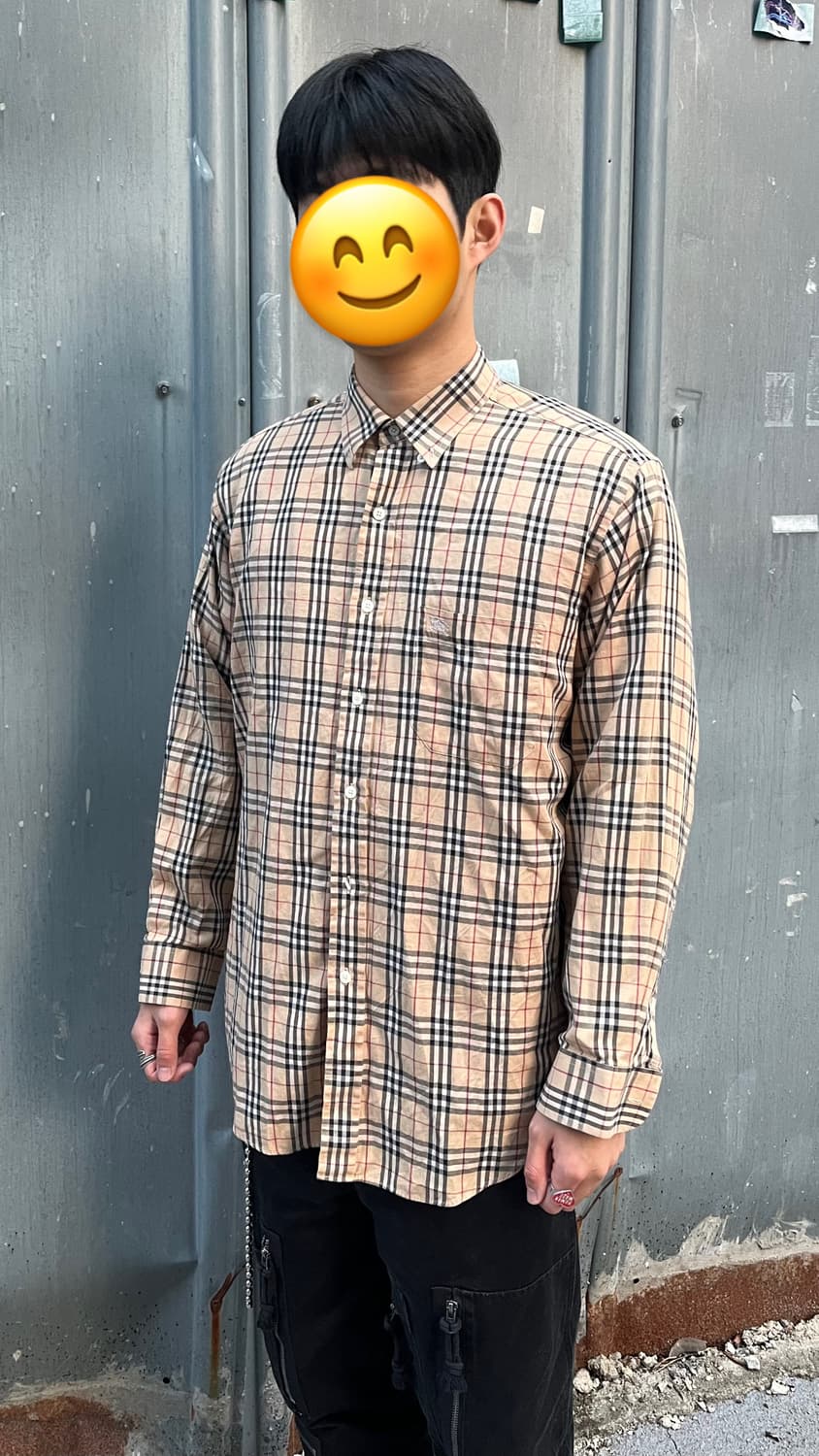 버버리 체크 노바 셔츠 상품이미지1