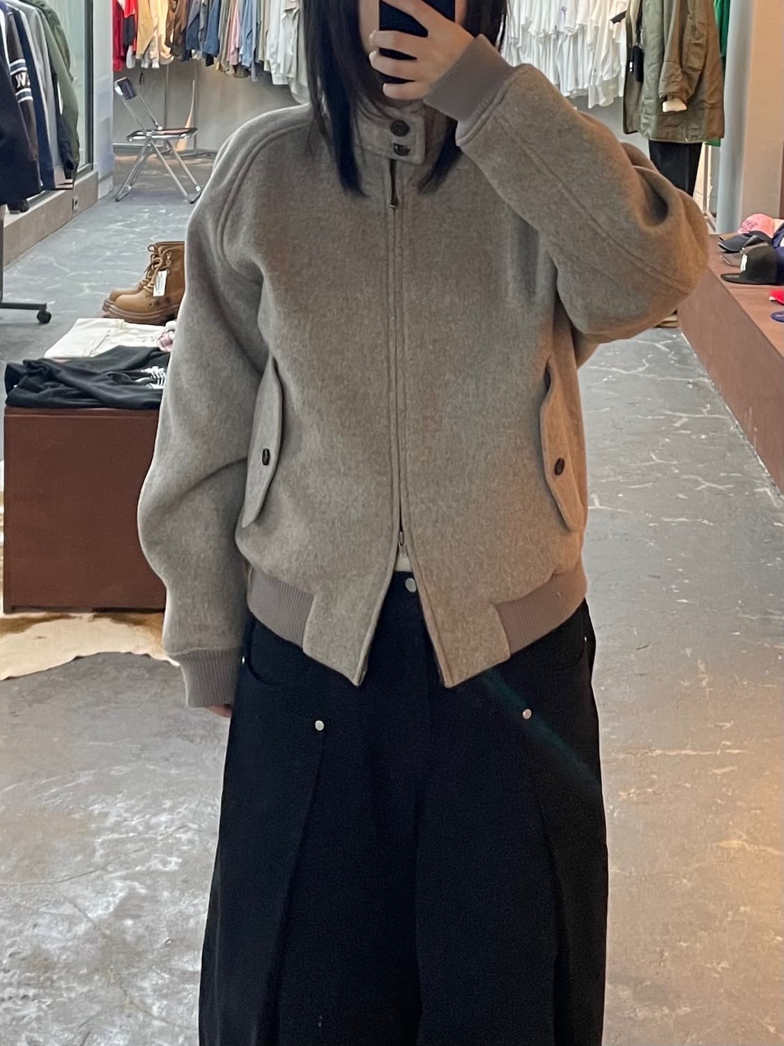 주앙옴므 울 해링턴 자켓 H1652 상품이미지1