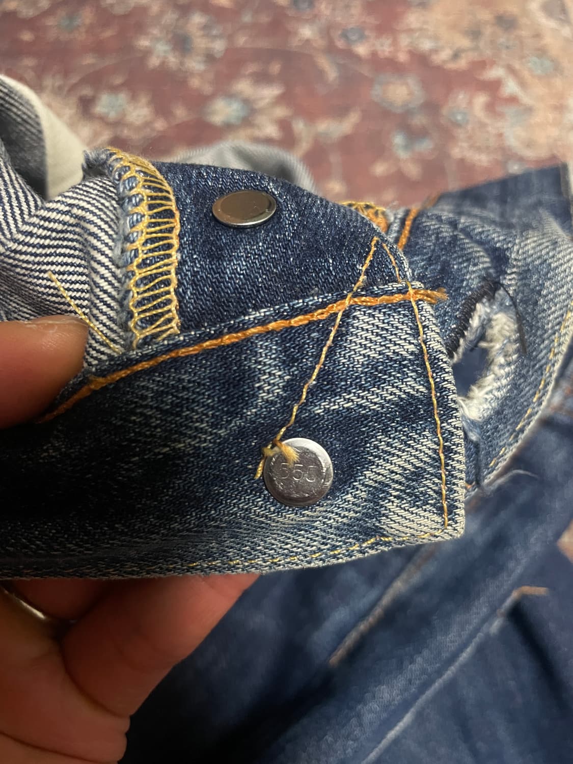 리바이스 501xx USA 발렌시아가 메이드 셀비지 상품이미지6