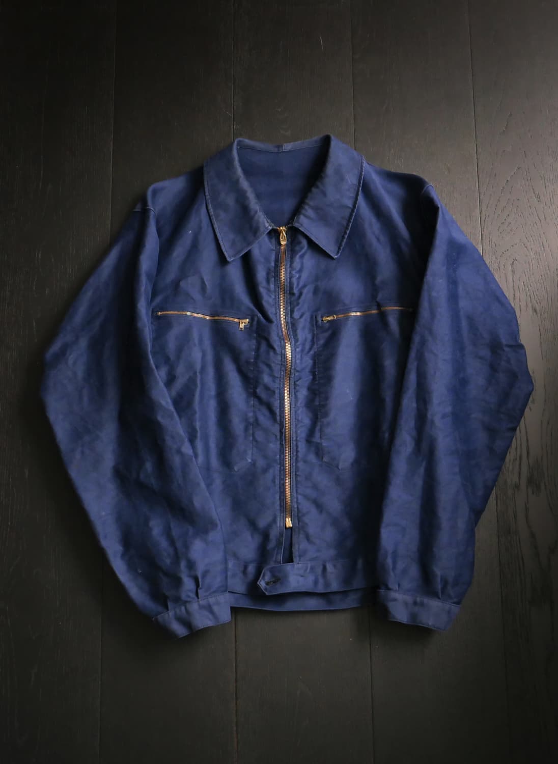 1950s French Moleskin Cyclist Jacket 105 상품이미지1